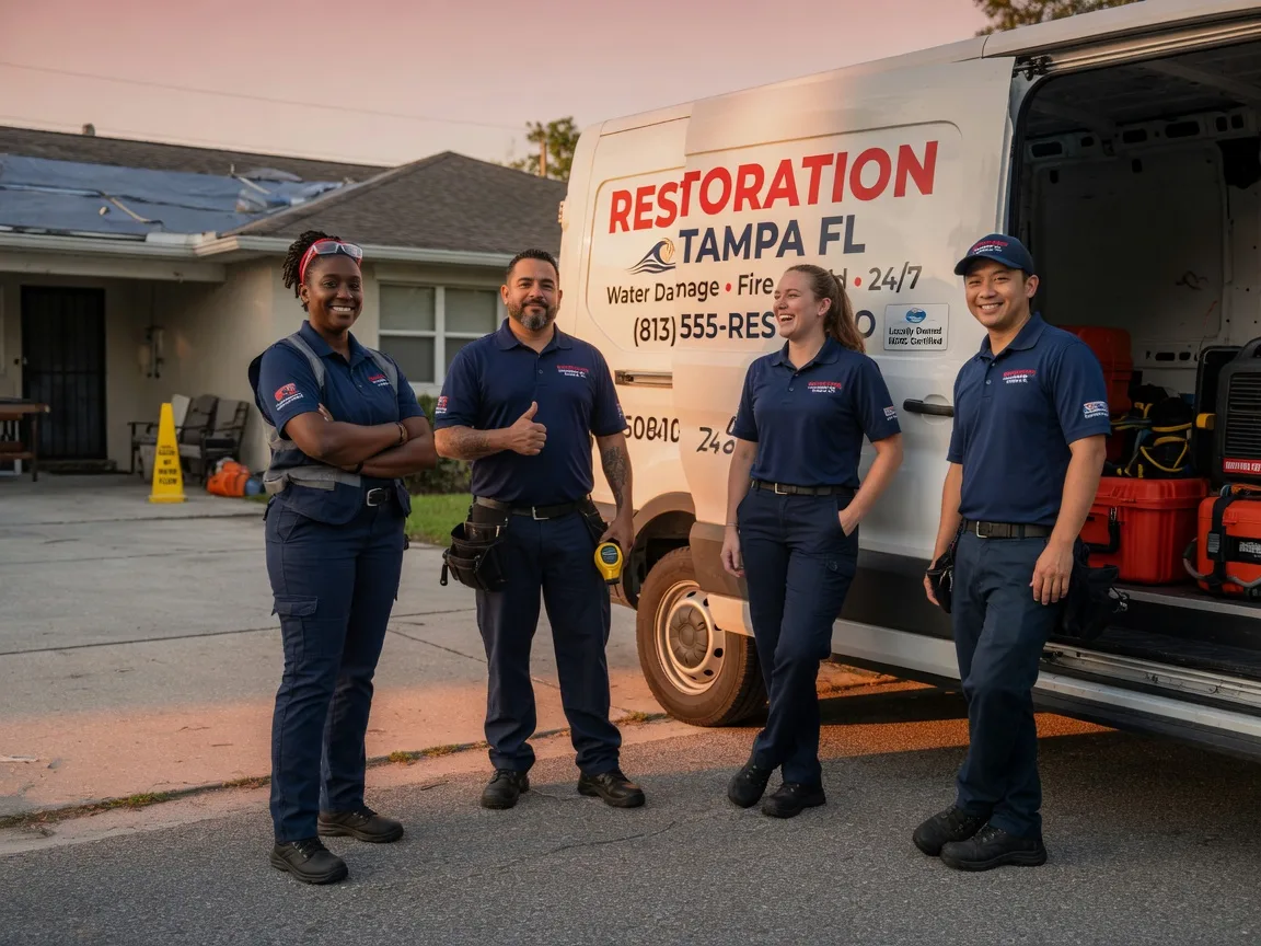 Water Damage Restoration company in New Memphis, IL